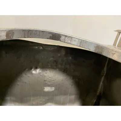 Used 1000 Liter (35 cu. Ft) IBC Matcon Stainless Steel Portable Tote Bin