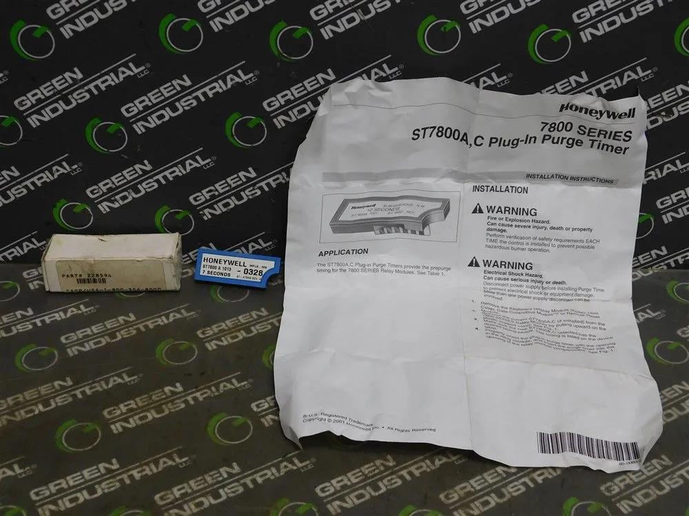 USED HONEYWELL ST7800 A 1013