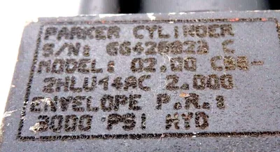 NEW PARKER 02.00 CBB2HLU14AC 2.000 SERIES 2H 0200CBB2HLU14AC2000