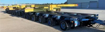USED NICOLAS MODULAR TRAILER 400 TON