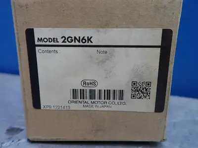 NEW ORIENTAL MOTOR 2GN6K