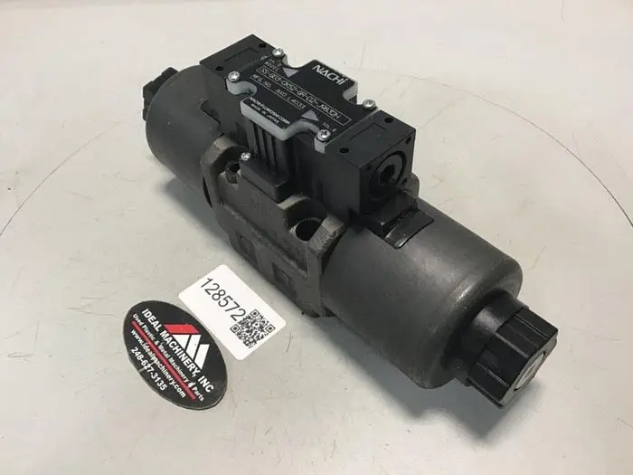 Used NACHI SS-G03-CK52-GR-D2-J9832H Valves/Fittings Michigan US | Ideal Machinery #700398