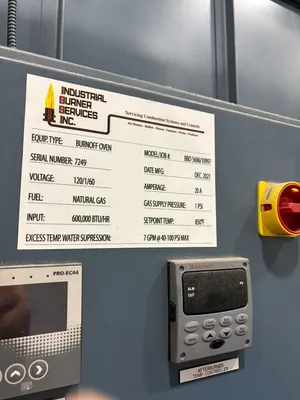 2020 Industrial Burner Services Burnoff oven Extrusion Other, burn out oven | Mark One Machinery (1)