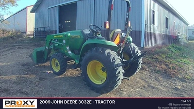Used 2009 JOHN DEERE 3032E Tractors & Trailers Indiana US | Proxy Equipment #1377888