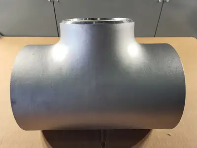 8" x 6", Reducing Tee SCH STD WP316L ASTM A403 ANSI B16.9