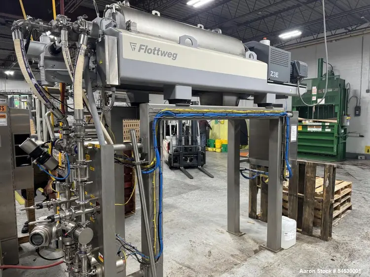 Used FLOTTWEG Z3E-4/401 Decanter Centrifuges Illinois US | Aaron Equipment #1261762