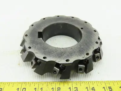Dijet MSM6.612-10550 6-5/8" Indexable Face Shell Mill Cutter 3" Arbor 12 Flute