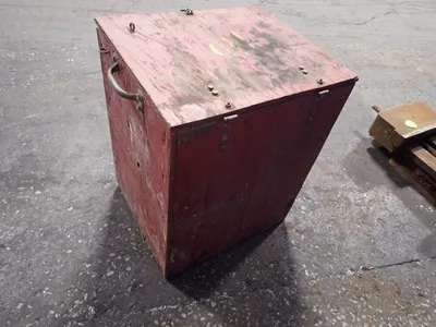 16" X 19" X 25" Wooden Storage Box