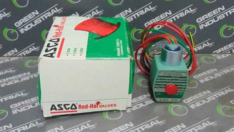 ASCO 8320G130MO Red Hat II Solenoid Valve New NIB
