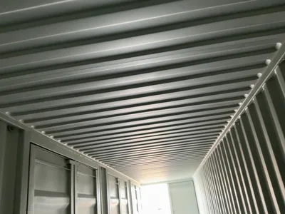 2026 40’L x 8’W x 9’ 6”T High Cube Shipping/Ground Container, swing doors on one end and four sets o...