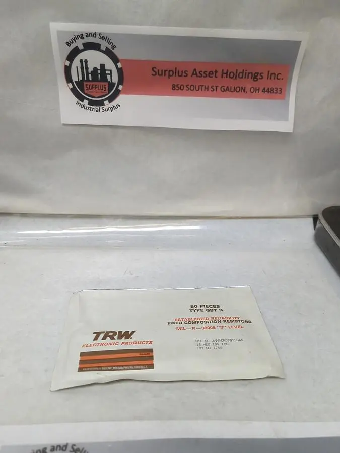 New | in-Stock TRW GBT 1/4 Miscellaneous Equipment (Electrical & Power) | Surplus Asset Holdings #1200714