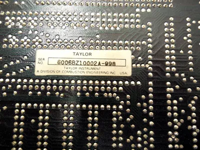 TAYLOR ELECTRONICS 6006BZ10002A PROCESSOR MODULE 6006BZ10002A-998