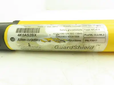 Allen Bradley 440L-R4J0480YD Light Curtain Guardmaster Receiver Only Ser A Rev B