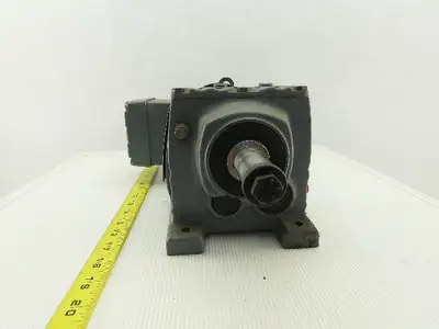 Sew Eurodrive R37DT71C4TFIS 1/3HP Motor 230/460V 3Ph W/44.81:1 Inline Gearbox