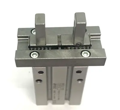 Used SMC Pneumatic Parallel Gripper, Long Stroke, 2-Finger, Double-Acting Pneumatic Cylinders Michigan US | Maverick Industrial Sales #1390662