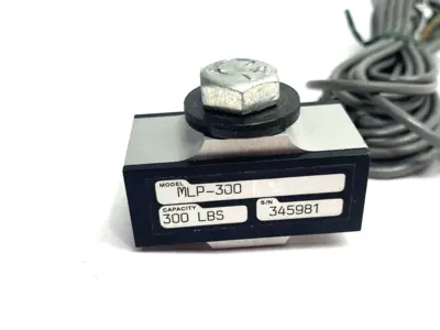 USED TRANSDUCER TECHNIQUES LOW-PROFILE LOAD CELL, 300LBS, COMPRESSION
