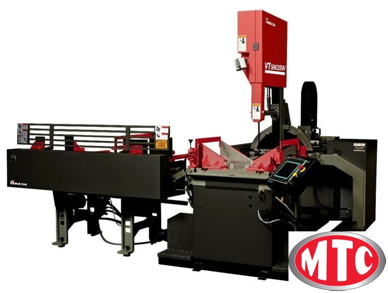 2026 AMADA VT5063SW, vertical Tilt frame Fully automatic, Programmable saw
