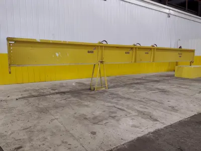 8,000 LBS X 30' SELF LEVELING BUSHMAN SPREADER BAR / LIFTING BEAM: STOCK #21348
