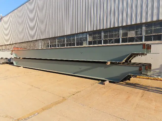 Gorbel Cleveland Tramrail Overhead Crane Runway Beam 36"H 18"W 3.25" Rail 52'L