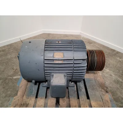 Used 100HP Motor GE Electric Motor 405T, 1780RPM