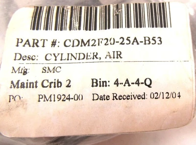 NEW SMC CDM2F20-25A-B53