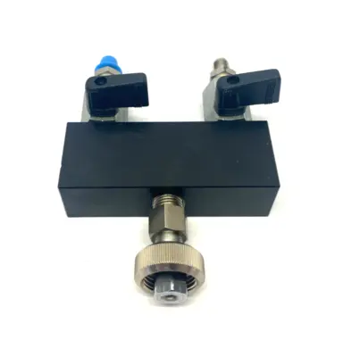 USED MAHR LOW-MAG 2-WAY MANIFOLD MILLIMAR