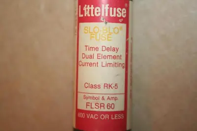 USED LITTELFUSE FLSR-60