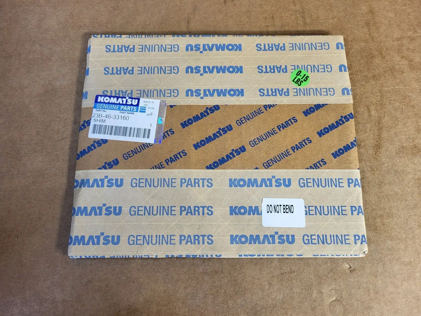 NEW KOMATSU 23B-46-33160