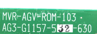 REFURBISHED MURATEC MVR-AGV-R0M-103 CIRCUIT BOARD AG3-G1157-532-630