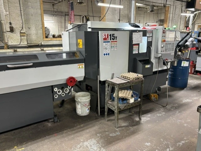 Used 2023 Haas ST-15Y - LOW HOURS CNC Lathes New Jersey US | Machinery Values #1334030