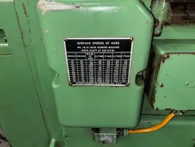 BARBER COLMAN 16-16 GEAR HOBBERS | Piselli Enterprises (10)