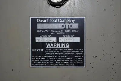 USED DURANT DSC-1 MSC21