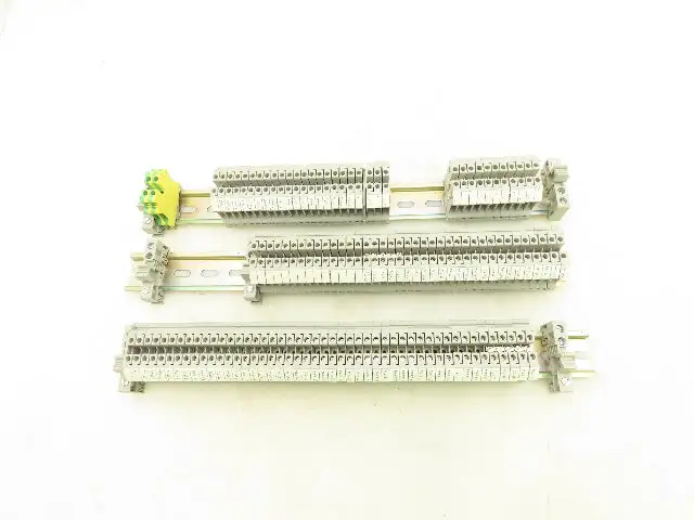 Phoenix Contact UK5N Terminal Block DIN Rail Grey Lot of 115