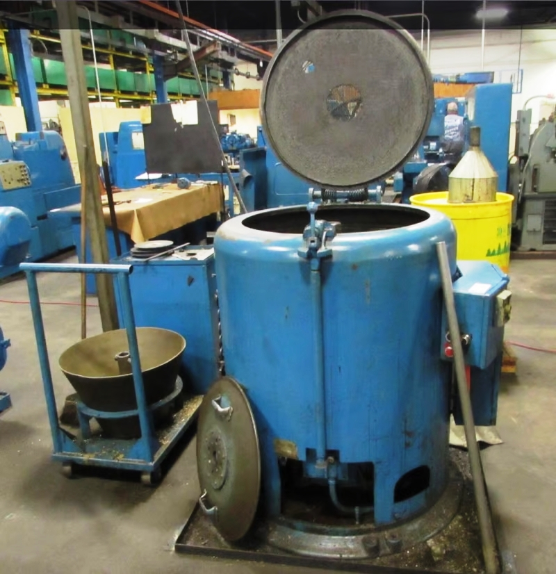 Barrett 401-E spindle post chip spinner oil extractor.