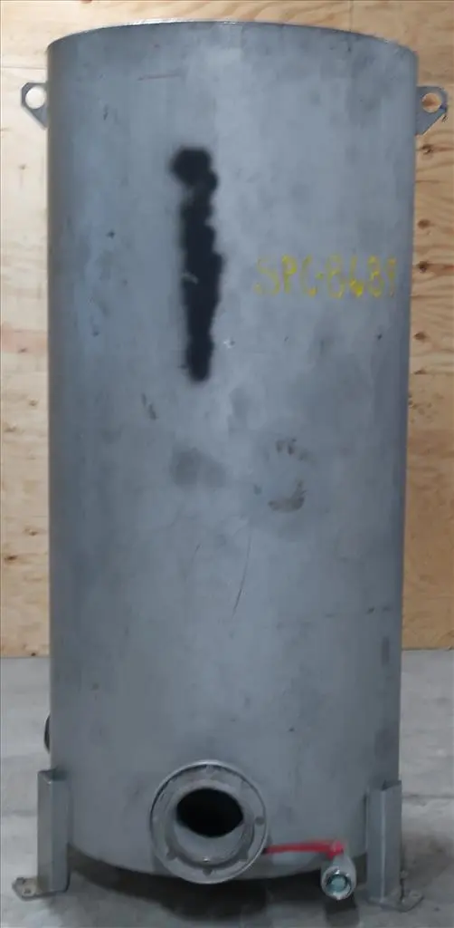 SPC8689  Tank 350 gallon vertical tank, Stainless Steel, flat