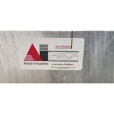 Used 10" dia. Flo-tronics Stainless Steel Side-entry Rotary Feeder