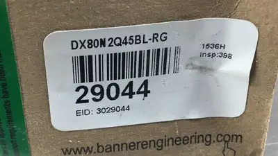 BANNER ENGINEERING DX80N2Q45BL-RG / 29044 SuerCross Wireless Q45 Sensor 3D-31