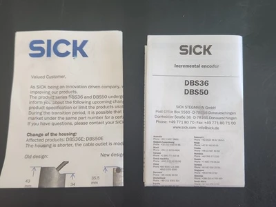 NEW SICK DBS50E-S5EK02500