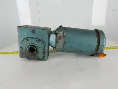 Boston Gear 1-1/2Hp Speed Reducer Gear Motor  20:1 W/Baldor VM3557T 230/460V 3Ph