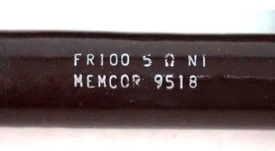 3 NEW MEMCOR FR100 RESISTORS