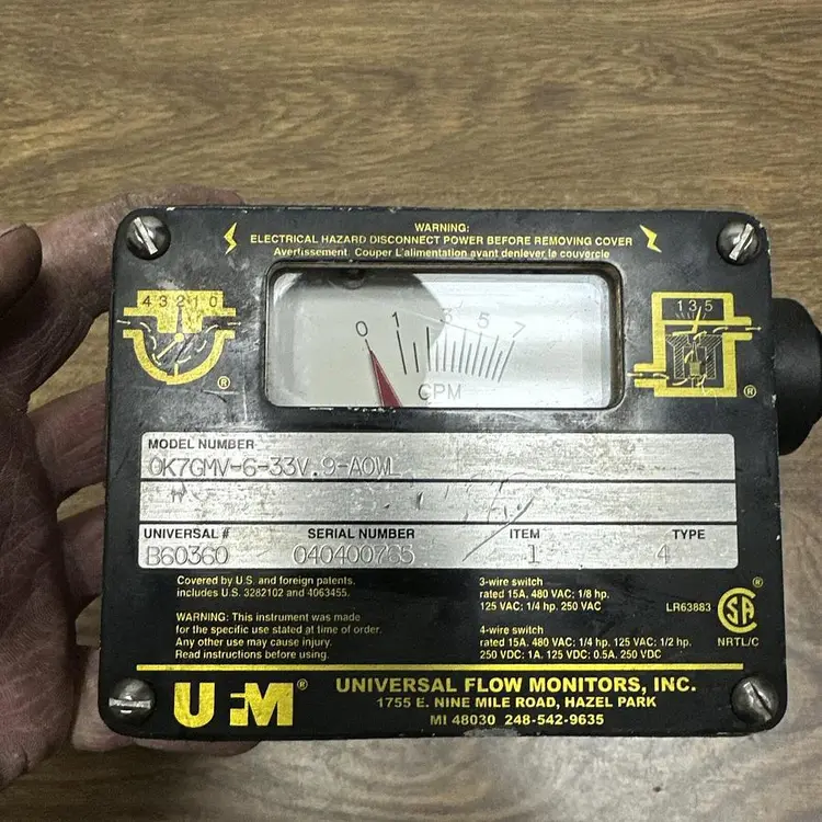 New | in-Stock UNIVERSAL FLOW MONITORS B60360 Flowmeters Ohio US | Surplus Asset Holdings #1247517