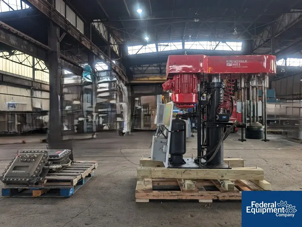 USED Premier Premier Submersible Basket Mill, Model PSM-180, 25 HP