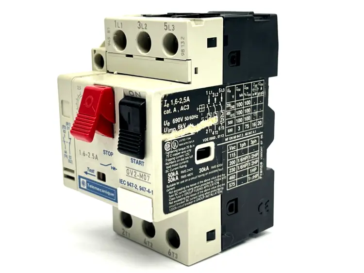 Used Telemecanique GV2-M07 Circuit Breakers Michigan US | Maverick Industrial Sales #1494906