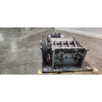 Used 10HP Industrial Plastic Granulator Knife Shredder - 8" dia. X 16W