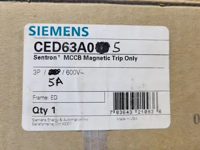 NEW SIEMENS CED63A005