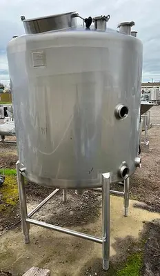 Tank, 525 Gallon, S/St, Sprinkman, Dish Top, Cone Bottom #S744972