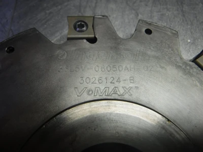 Ingersoll 1/2" Indexable Slot Cutter 1.5" Arbor 36L5V-06050AH-02 (LOC3348B)
