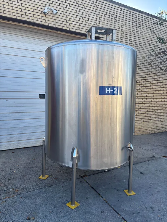 Used PERMA-SAN Stainless Steel Mixing Tank Stainless Steel Tanks Illinois US | M&M Equipment Corp. #1145630