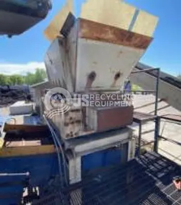 USED SHRED-TECH ST-150E DUAL SHAFT SHREDDER