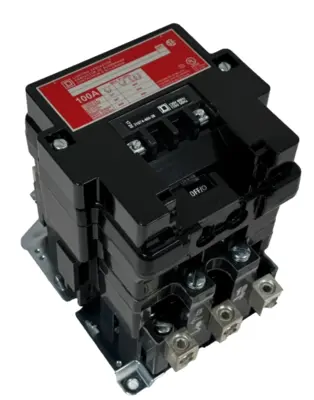 NEW SQUARE D 8903SQO2 LIGHTING CONTACTOR SER. 31074-400-38 110-120V 50-60HZ 100A